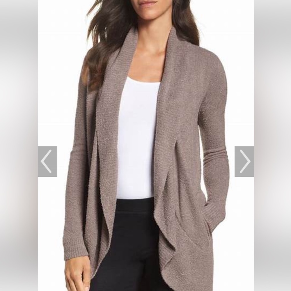 Barefoot Dreams M cozy chic Lite gray sweater 💤